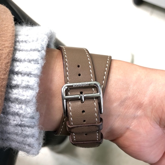 Authentic Hermès Apple Watch (series 2) 38 mm Stainless Steel - Picture 4 of 11